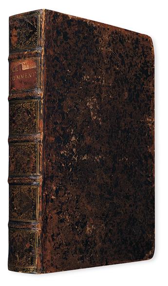 SLEIDANUS, JOHANNES. A Famouse Cronicle of oure time, called Sleidanes Commentaries.  1560